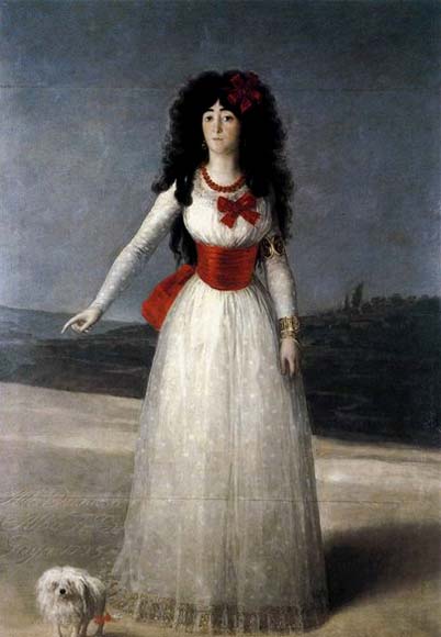 Francisco de goya y Lucientes The Duchess of Alba